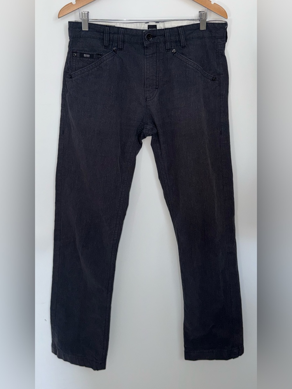 HUGO BOSS Michigan Men’s Chinos Size 34 - Dark Gray